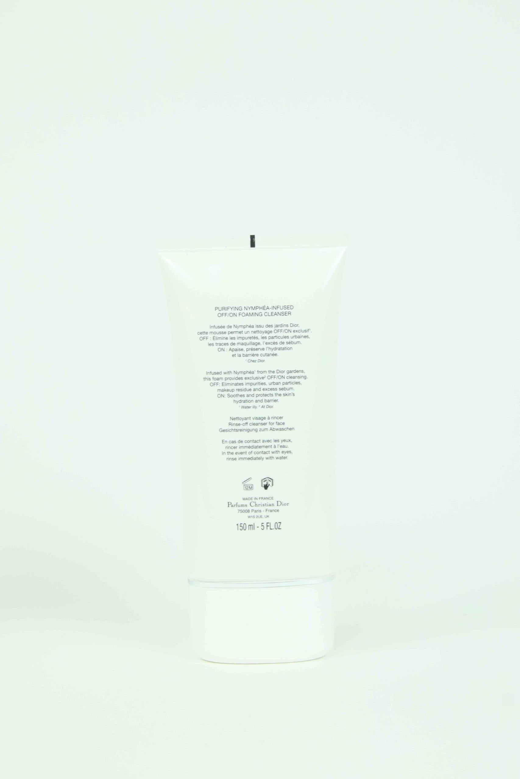 Gel Moussant Dior  Blanc