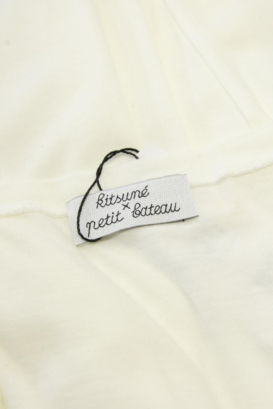T-shirts Kitsune  Blanc