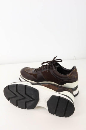 Baskets Louis Vuitton Run Away Marron