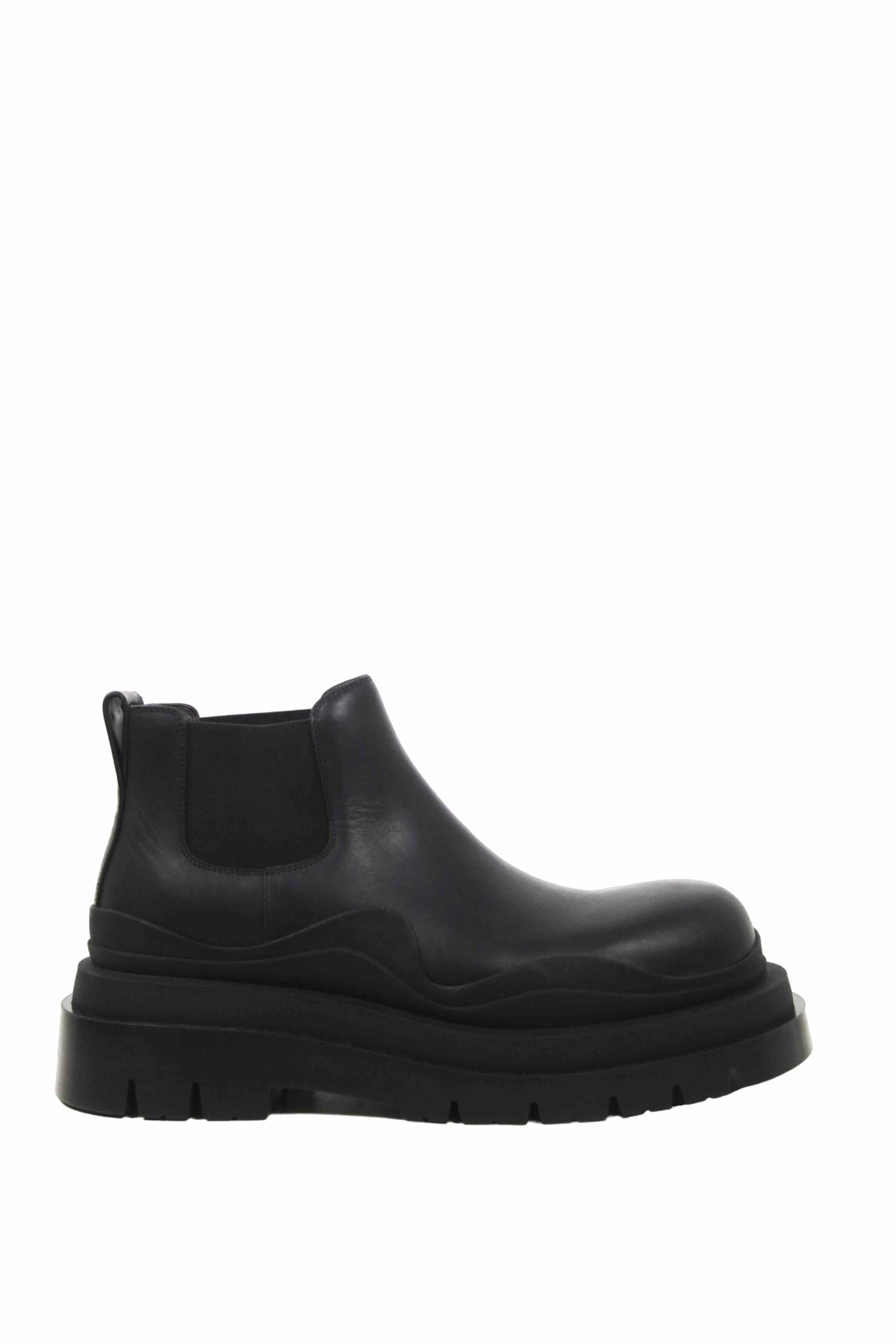 Bottes mocassin Bottega Veneta Tire Noir