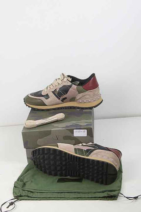 Baskets Valentino Rockrunner Kaki