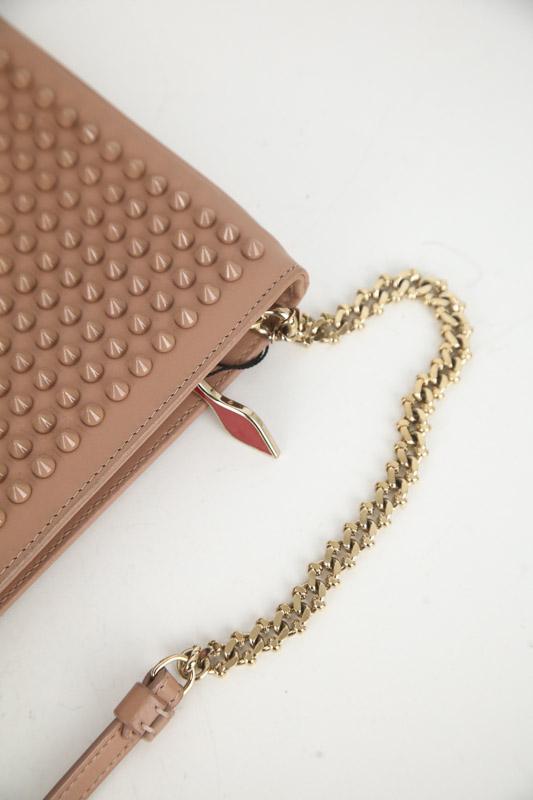 Bandoulière Christian Louboutin Loubiposh Beige
