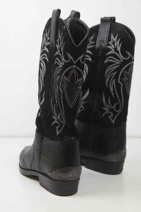 Bottes de cow-boy Sartore  Noir
