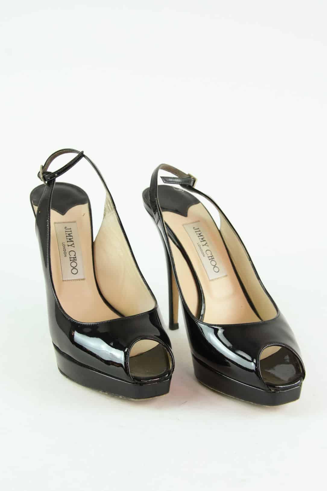Talons dans leur pochon Jimmy Choo  Noir