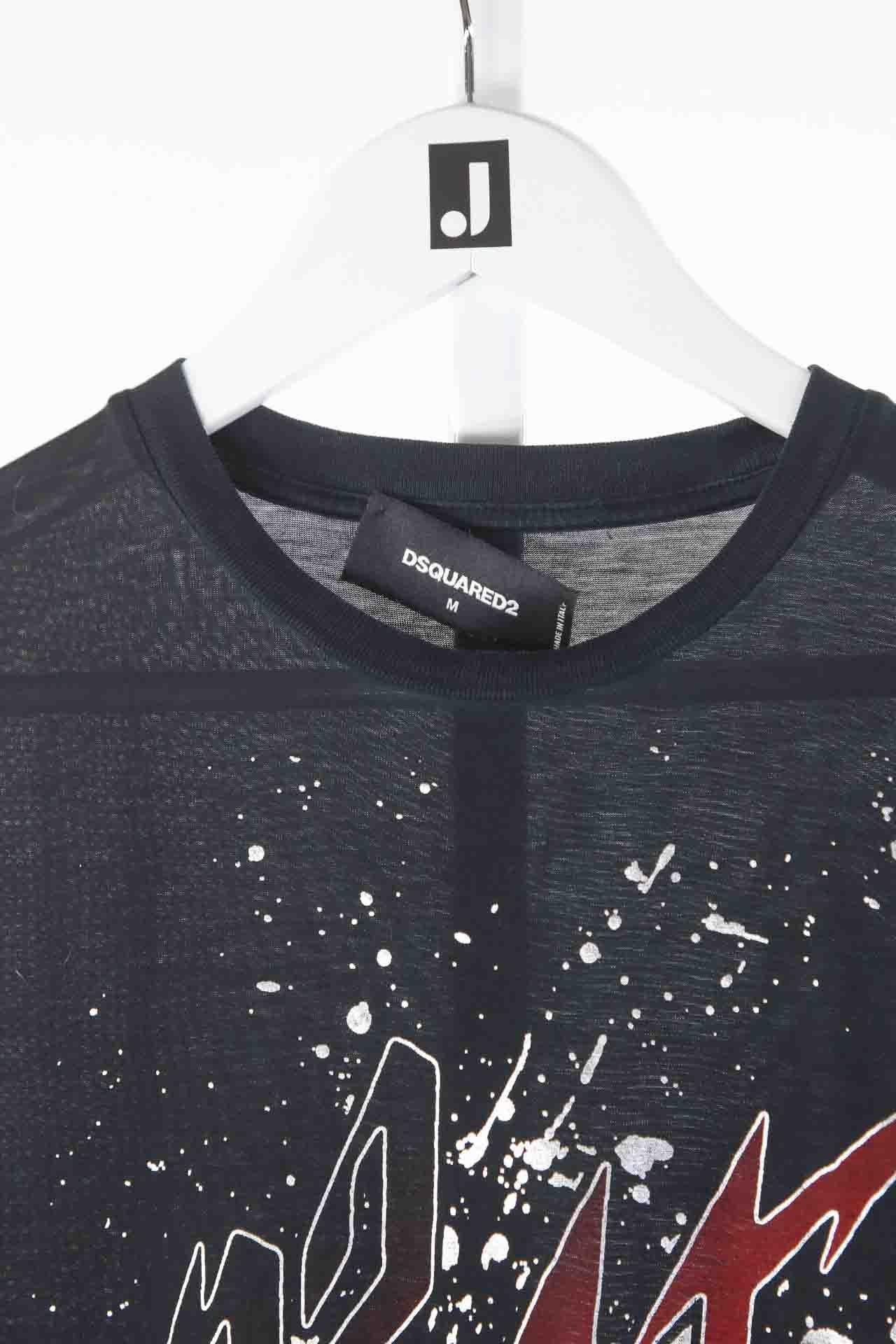 T-shirt Dsquared 2  Noir