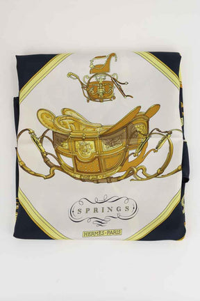 Foulard Hermès  Beige