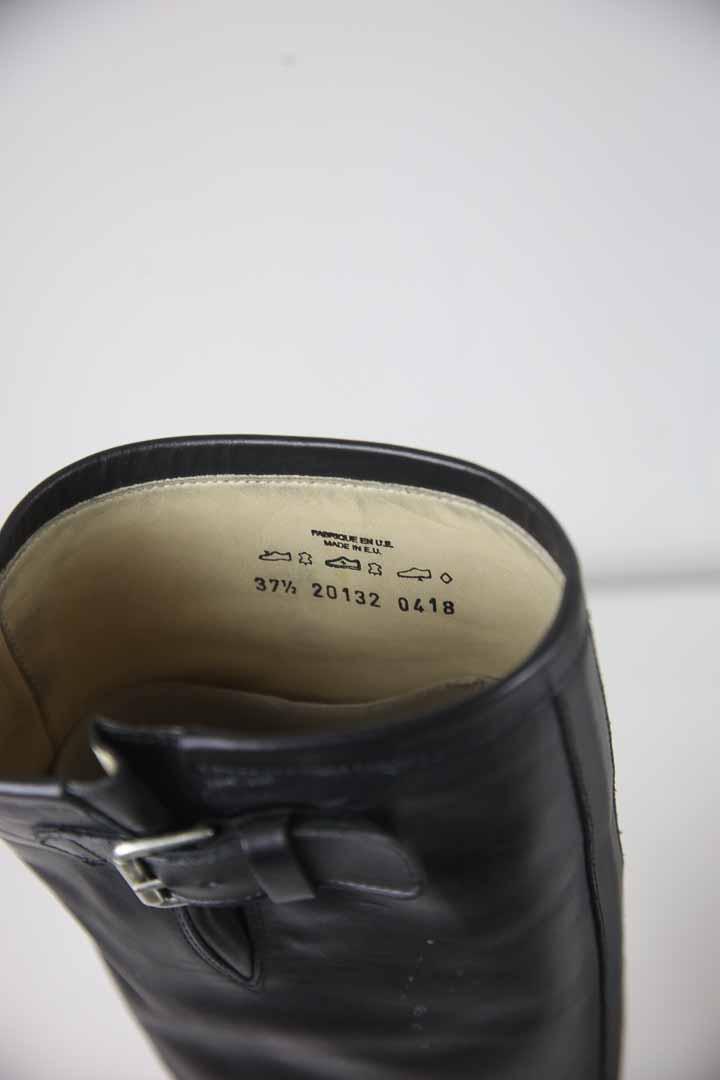 Bottes Cuissardes FREE LANCE KASSY 4 - Cuir Noir - Pointure 37 - Excellent état - Occasion