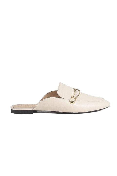 Mules Coach  Beige
