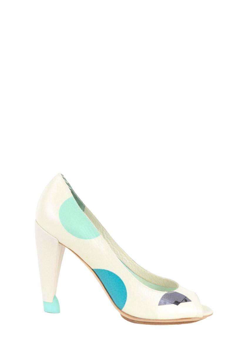 Talons Celine  Blanc