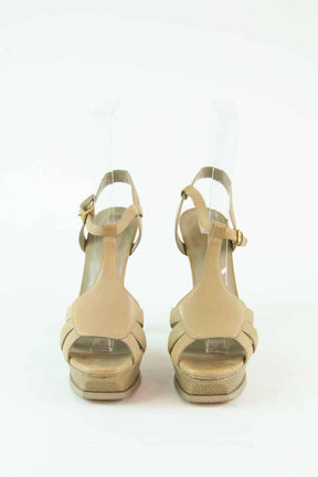 Talon modèle Tribute  Yves Saint Laurent  Beige