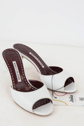 Talons Manolo Blahnik  Blanc