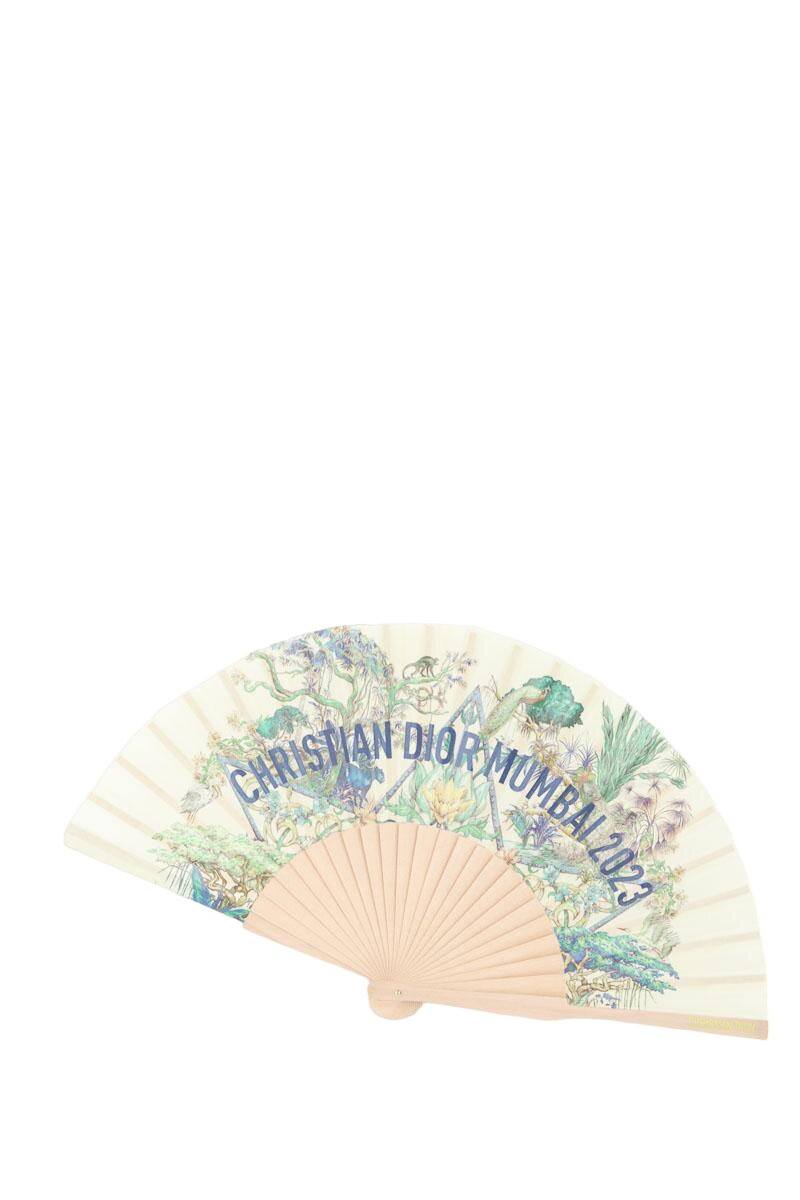 Eventail  Dior  Bleu