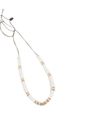 Collier Mumday Mornings  Blanc