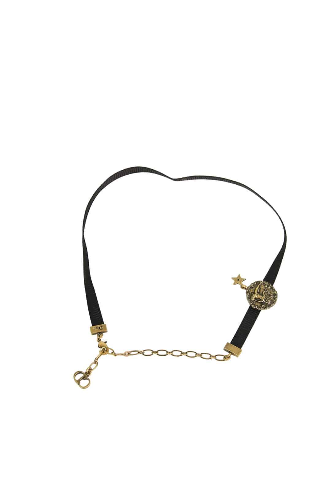 Collier choker Dior  Doré