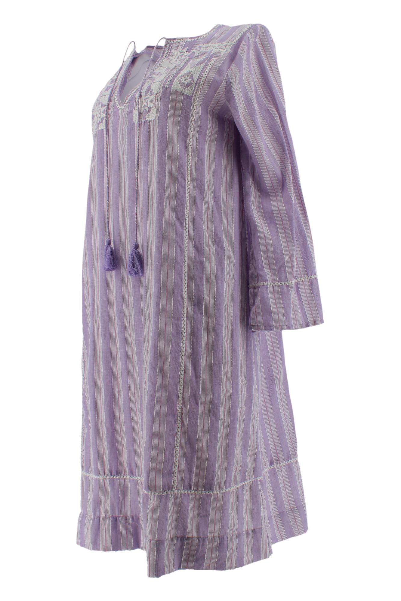 Mi-longueur Antik Batik  Violet