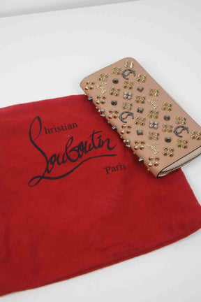 Portefeuille Christian Louboutin  Beige