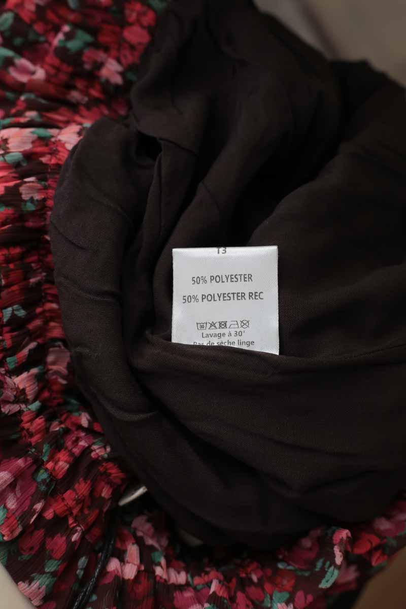 Mi-longueur Saaj  Rouge