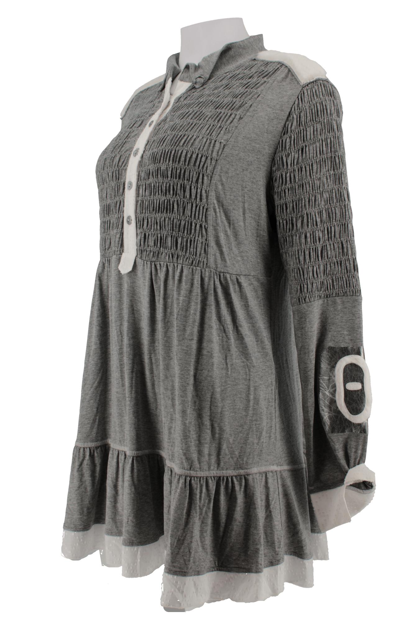 Mi-longueur Elisa Cavaletti   Gris