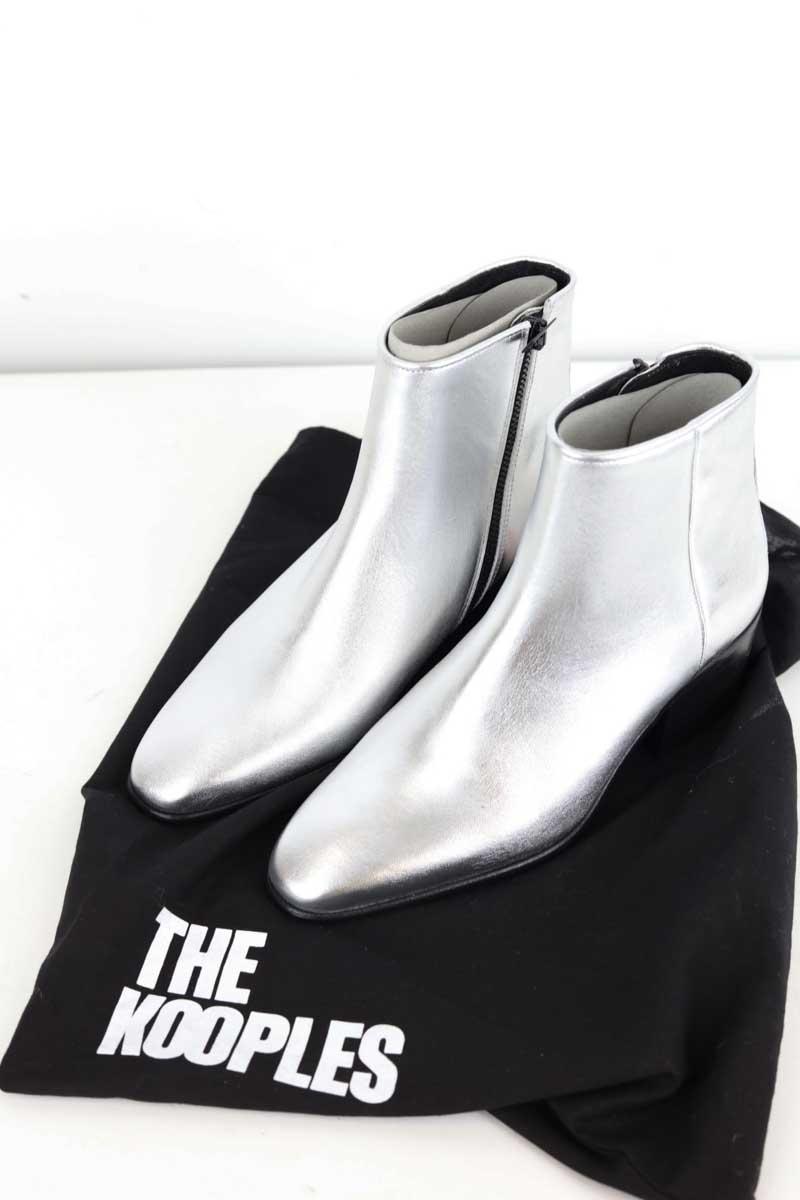 Boots The Kooples  Argent