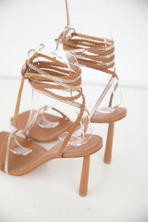 Talons Fenty  Marron