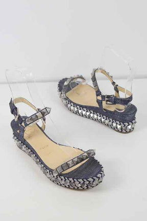 Sandales Christian Louboutin Other Argent