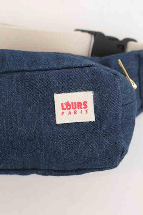 Sac banane L'ours Paris  Bleu