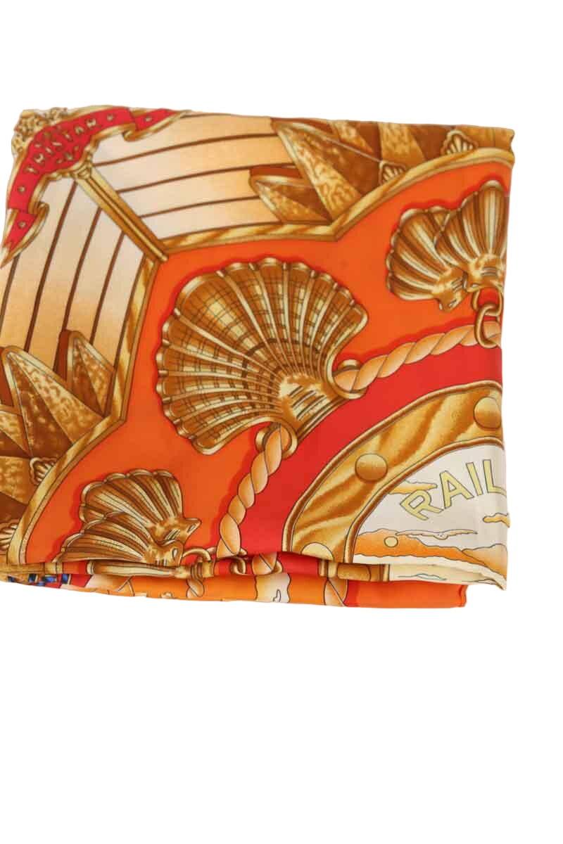 Foulard Hermès  Orange
