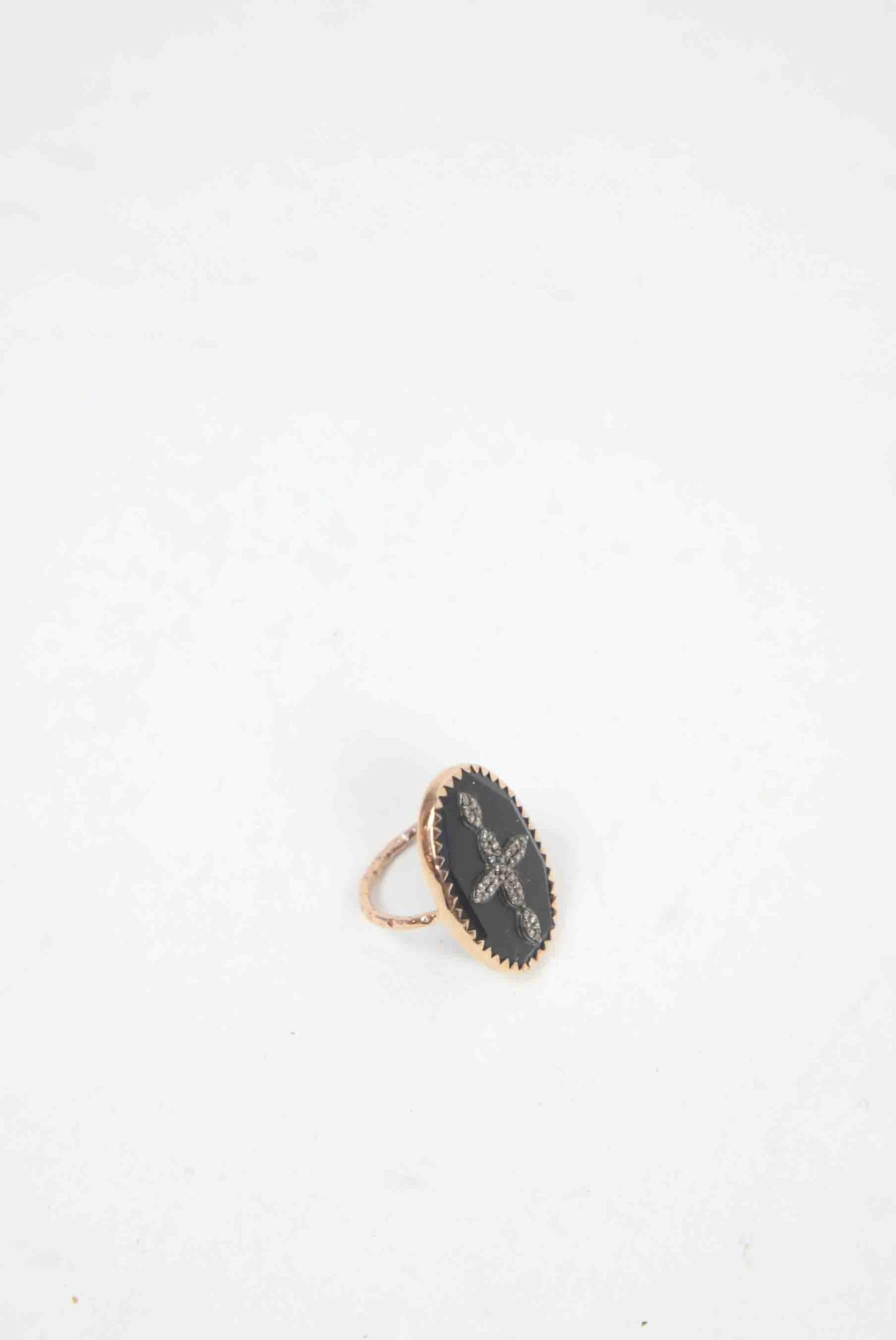 Bague Pascale Monvoisin  Noir
