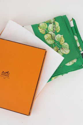 Foulard Hermès  Vert
