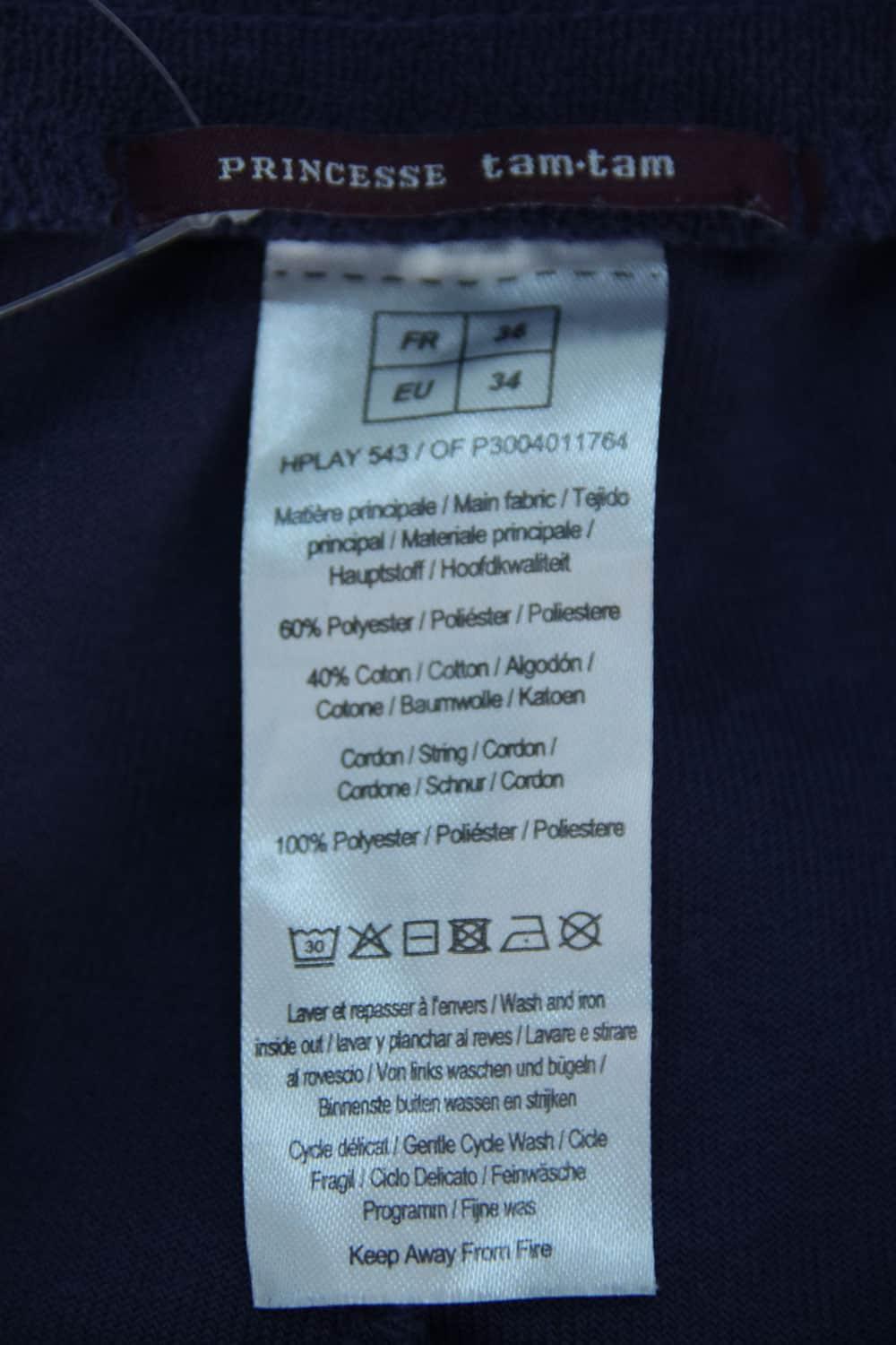  Princesse Tam Tam  Bleu